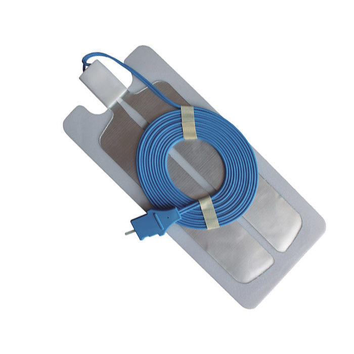 Electrocautery ESU Grounding Pad Silver Color Neutral Pad With Wire