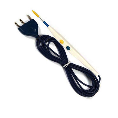 Metal Electrosurgical Hand Control Pencil Monopolar Diathermy Pencil