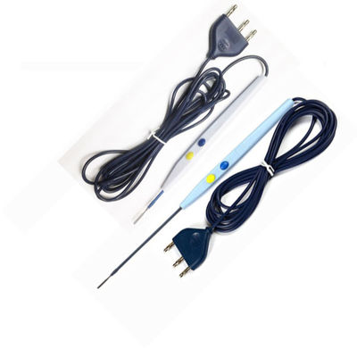 CE Retractable Electrosurgical Pencil For Shallow Deep Surgeries 5-13 Cm Length