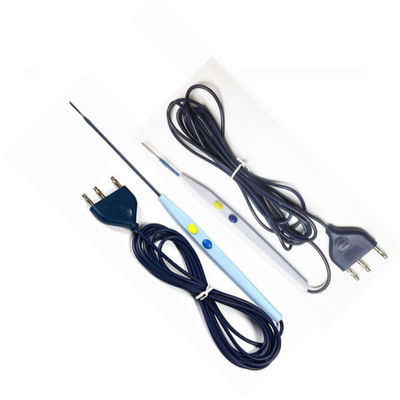 Retractable Disposable Electrosurgical Pencil With Stainless Steel Tip