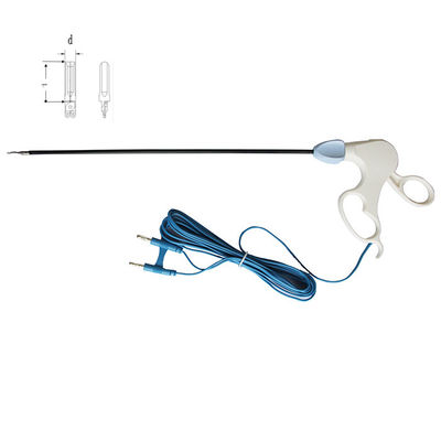 Grasper Laparoscopic Bipolar Instruments White Color Disposable