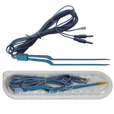 20cm Length Bipolar Electrosurgical Forceps Non-Sticky Disposable Bipolar Forceps