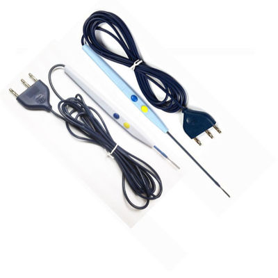 ISO Retractable Electrosurgical Pencil Disposable Cautery With Stainless Steel Tip