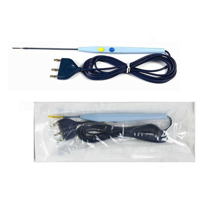 Blade Tip Retractable Electrosurgical Pencil Silver For Surgical Procedures