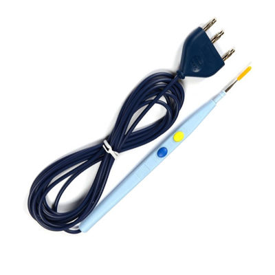 CE Electric Disposable Electrosurgical Pencil Multifunction With Blade