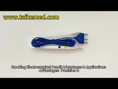 Smoke Suction Electrosurgical Cautery Pencil OEM For Clean Air